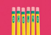 Illustration of pencils